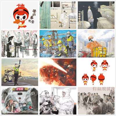 青春逐梦，奋斗最美——土木工程学院开展新时代建设者光影艺术展播系列活动 数字动漫设计